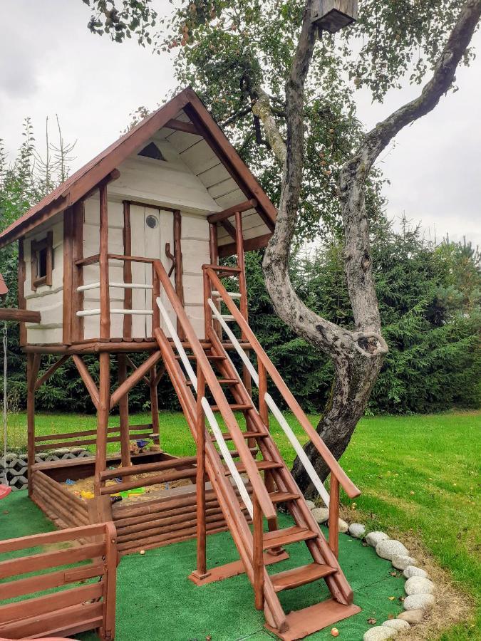 Pokoje Na Brzegu Lapsze Wyzne Exterior photo